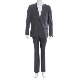 Versace grey 2 piece suit matching suit and pants